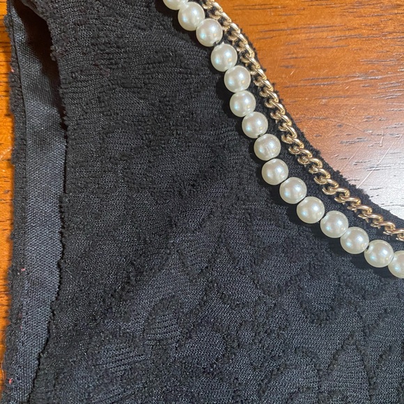 LBD with adorable white pearl beading - Picture 2 of 5